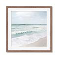 Picture of Sea wave close up _GroupedProduct_Square_Framed_Matted_