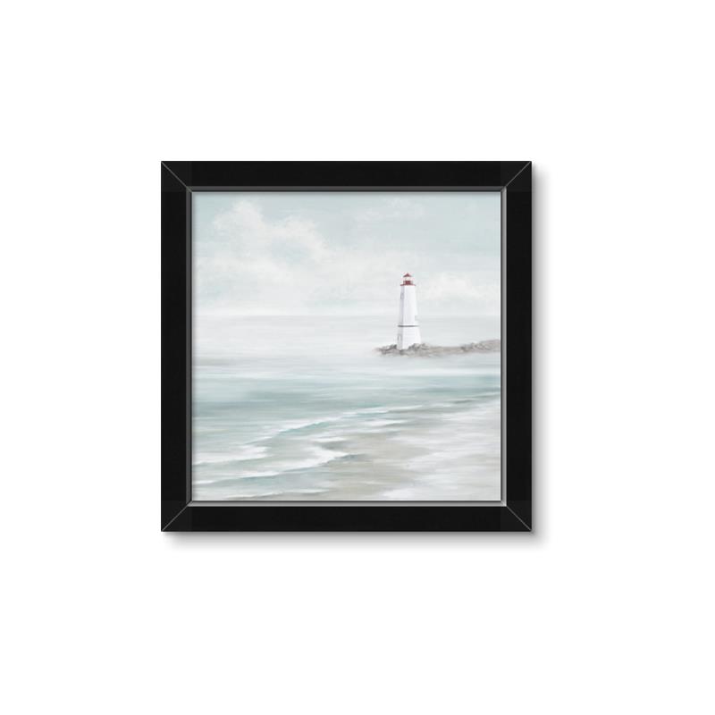 Picture of Light house near water _GroupedProduct_Square_Framed_Matted_