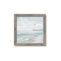 Picture of Light house near water _GroupedProduct_Square_Framed_Matted_