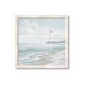Picture of Light house near water _GroupedProduct_Square_Framed_Matted_