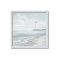 Picture of Light house near water _GroupedProduct_Square_Framed_Matted_