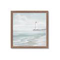 Picture of Light house near water _GroupedProduct_Square_Framed_Matted_