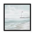 Picture of Light house near water _GroupedProduct_Square_Framed_Matted_
