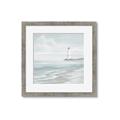 Picture of Light house near water _GroupedProduct_Square_Framed_Matted_