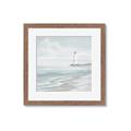 Picture of Light house near water _GroupedProduct_Square_Framed_Matted_