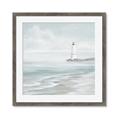 Picture of Light house near water _GroupedProduct_Square_Framed_Matted_