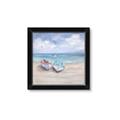 Picture of White Fishing Boats _GroupedProduct_Square_Framed_Matted_
