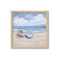 Picture of White Fishing Boats _GroupedProduct_Square_Framed_Matted_