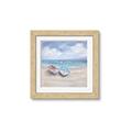 Picture of White Fishing Boats _GroupedProduct_Square_Framed_Matted_
