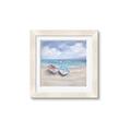 Picture of White Fishing Boats _GroupedProduct_Square_Framed_Matted_