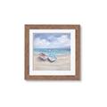 Picture of White Fishing Boats _GroupedProduct_Square_Framed_Matted_