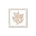 Picture of Orange Coral  _GroupedProduct_Square_Framed_Matted_