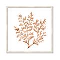 Picture of Orange Coral  _GroupedProduct_Square_Framed_Matted_