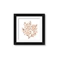 Picture of Orange Coral  _GroupedProduct_Square_Framed_Matted_