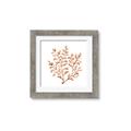 Picture of Orange Coral  _GroupedProduct_Square_Framed_Matted_