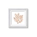 Picture of Orange Coral  _GroupedProduct_Square_Framed_Matted_