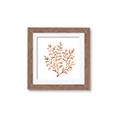 Picture of Orange Coral  _GroupedProduct_Square_Framed_Matted_