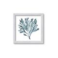 Picture of Teal Coral  _GroupedProduct_Square_Framed_Matted_