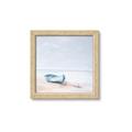 Picture of Soft Blue Boat _GroupedProduct_Square_Framed_Matted_