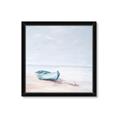 Picture of Soft Blue Boat _GroupedProduct_Square_Framed_Matted_