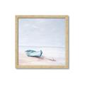 Picture of Soft Blue Boat _GroupedProduct_Square_Framed_Matted_