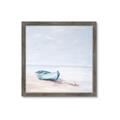Picture of Soft Blue Boat _GroupedProduct_Square_Framed_Matted_