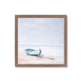 Picture of Soft Blue Boat _GroupedProduct_Square_Framed_Matted_