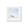 Picture of Soft Blue Boat _GroupedProduct_Square_Framed_Matted_