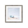 Picture of Soft Blue Boat _GroupedProduct_Square_Framed_Matted_