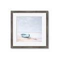Picture of Soft Blue Boat _GroupedProduct_Square_Framed_Matted_