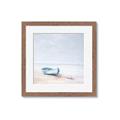 Picture of Soft Blue Boat _GroupedProduct_Square_Framed_Matted_