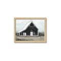 Picture of Black Barn House _GroupedProduct_Rectangle_Landscape_Framed_Matted_