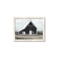 Picture of Black Barn House _GroupedProduct_Rectangle_Landscape_Framed_Matted_