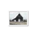 Picture of Black Barn House _GroupedProduct_Rectangle_Landscape_Framed_Matted_