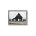 Picture of Black Barn House _GroupedProduct_Rectangle_Landscape_Framed_Matted_