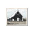 Picture of Black Barn House _GroupedProduct_Rectangle_Landscape_Framed_Matted_