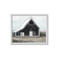 Picture of Black Barn House _GroupedProduct_Rectangle_Landscape_Framed_Matted_