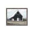 Picture of Black Barn House _GroupedProduct_Rectangle_Landscape_Framed_Matted_