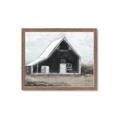 Picture of Black Barn House _GroupedProduct_Rectangle_Landscape_Framed_Matted_