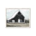 Picture of Black Barn House _GroupedProduct_Rectangle_Landscape_Framed_Matted_