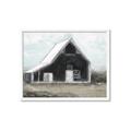 Picture of Black Barn House _GroupedProduct_Rectangle_Landscape_Framed_Matted_