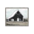 Picture of Black Barn House _GroupedProduct_Rectangle_Landscape_Framed_Matted_