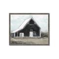 Picture of Black Barn House _GroupedProduct_Rectangle_Landscape_Framed_Matted_