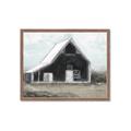 Picture of Black Barn House _GroupedProduct_Rectangle_Landscape_Framed_Matted_
