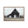 Picture of Black Barn House _GroupedProduct_Rectangle_Landscape_Framed_Matted_
