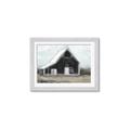 Picture of Black Barn House _GroupedProduct_Rectangle_Landscape_Framed_Matted_