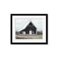 Picture of Black Barn House _GroupedProduct_Rectangle_Landscape_Framed_Matted_