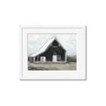 Picture of Black Barn House _GroupedProduct_Rectangle_Landscape_Framed_Matted_