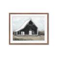 Picture of Black Barn House _GroupedProduct_Rectangle_Landscape_Framed_Matted_