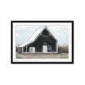 Picture of Black Barn House _GroupedProduct_Rectangle_Landscape_Framed_Matted_